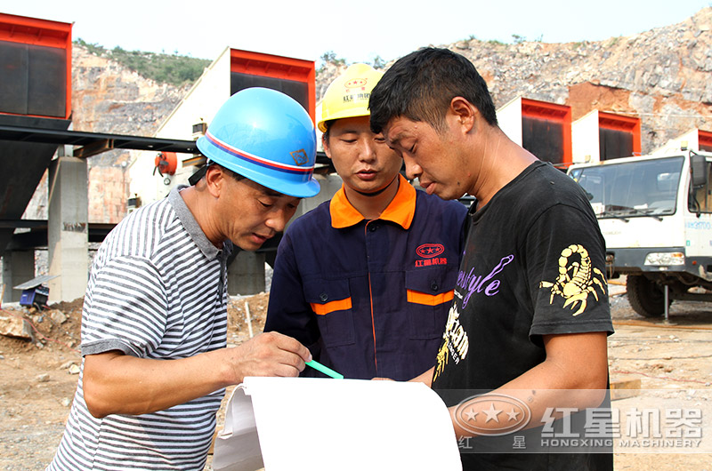 現(xiàn)場指導設備的安裝、調試