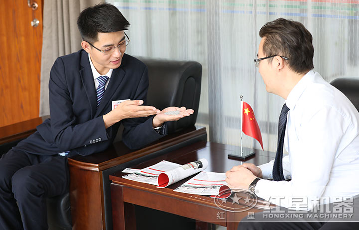 合作共贏，來(lái)廠客戶(hù)物料展示